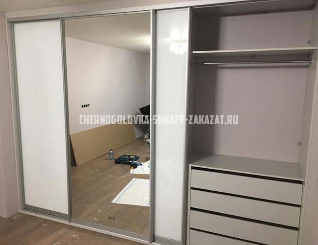 Встроенные шкафы на заказ Черноголовка