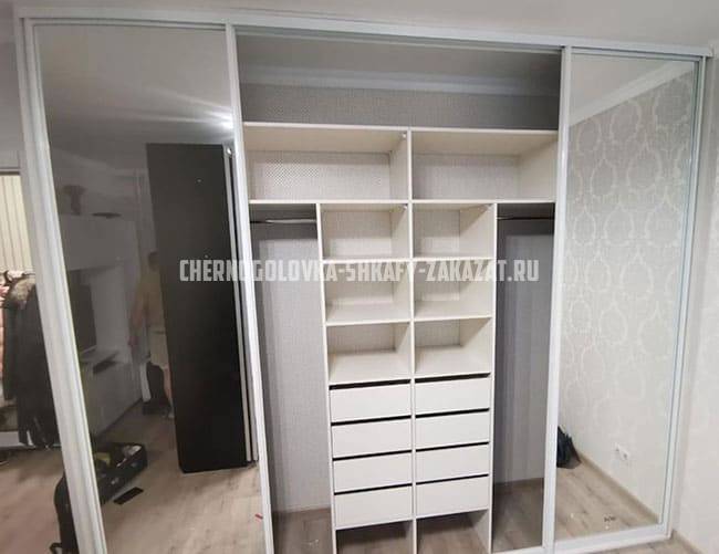 Встроенные шкафы на заказ Черноголовка